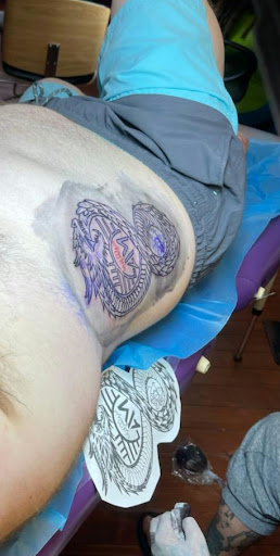 Explore small hip tattoo ideas, creative tattoo ideas in Pahoa, available at Electric Jungle Tattoo