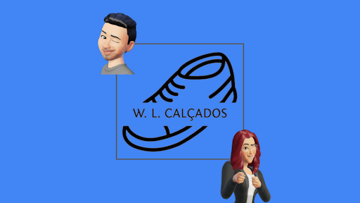 Logo da empresa - W. L. Calçados