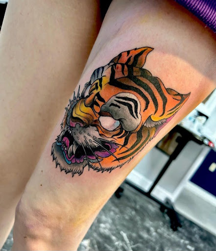 Explore forearm tattoo ideas for men, creative tattoo ideas in Atlantic Beach, available at The Ink Chamber Tattoo Parlor