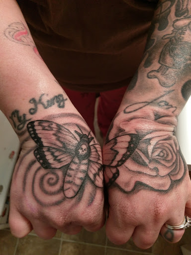 Explore tattoo ideas for deceased brother, creative tattoo ideas in Dallas, available at Lucky Draw Tattoo II