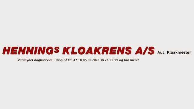 Kommentarer og anmeldelser af Hennings Kloakrens A/S