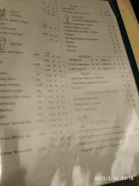 La Cambusa à Giardini Naxos menu