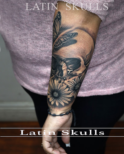 Explore $250 tattoo ideas, creative tattoo ideas in Pico Rivera, available at Latin Skulls