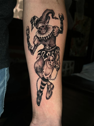 Explore 0311 tattoo ideas, creative tattoo ideas in Georgetown, available at Iron Rite Tattoo South