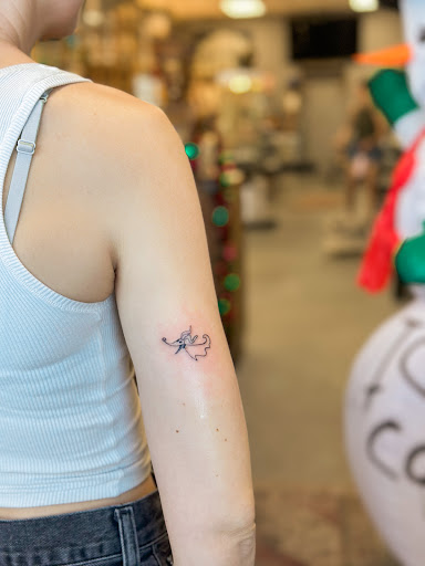 Explore white tattoo ideas, creative tattoo ideas in Kailua Kona, available at Mehana Tattoo