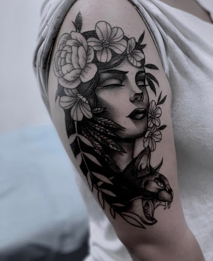 Explore dave matthews tattoo ideas, creative tattoo ideas in Fremont, available at Inkies Tattoo Studio