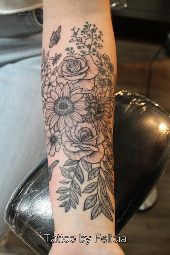 Find tattoo ideas for breast for your next unique tattoo in Fort Myers at Tiger Lotus Tattoo and Piercing