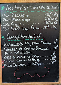 Carte du Bistrot D4 Saisons | Restaurant Bistronomique de Viandes d'exception | Toulon (Var) à Solliès-Toucas