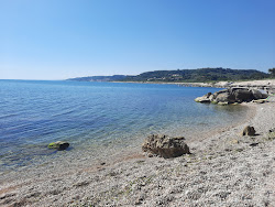 Foto von Spiaggia di Punta Acquabella mit reines blaues Oberfläche