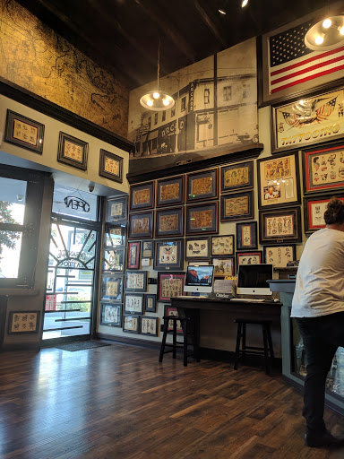 Explore dark romance tattoo ideas, creative tattoo ideas in Oceanside, available at The Arcade Oceanside Tattoo