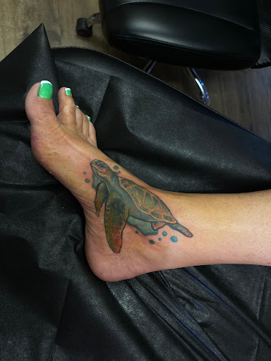 Explore puerto rico map tattoo ideas, creative tattoo ideas in Idaho Falls, available at Sinner Tattoo Studio