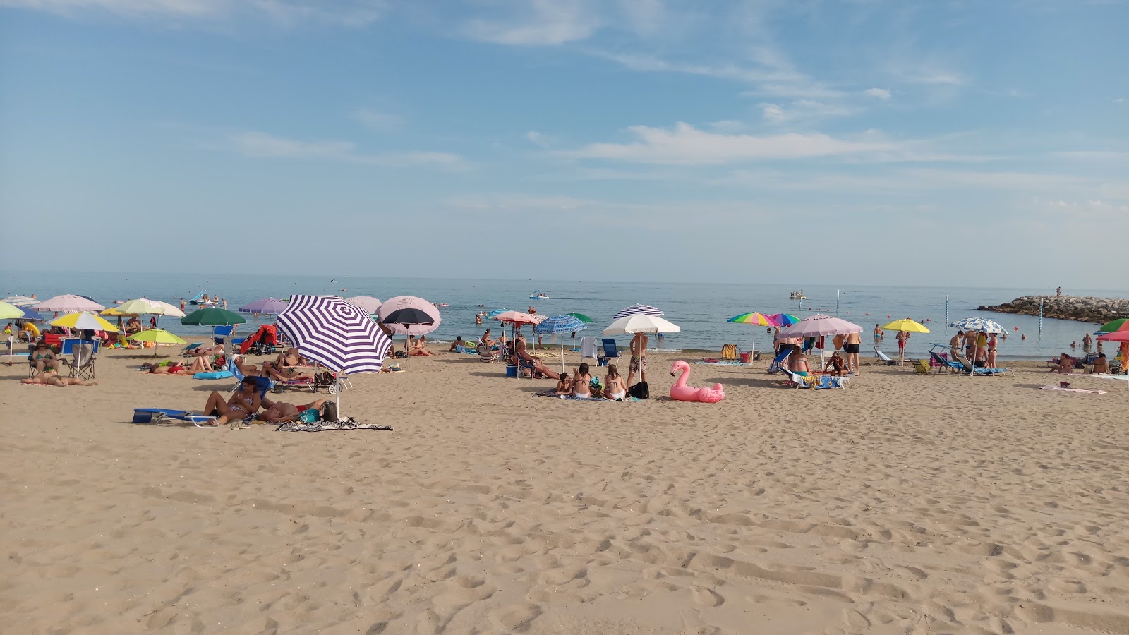 Foto de Spiaggia di Cavallino Treporti área de comodidades