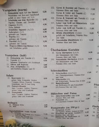 Menu du Alexander der Große à M. Gladbach