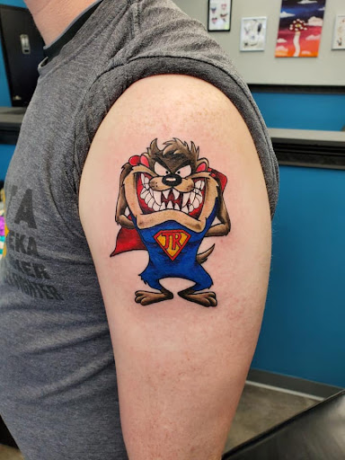 Explore background tattoo ideas sleeve, creative tattoo ideas in Westland, available at Premier Tattoo Company Westland