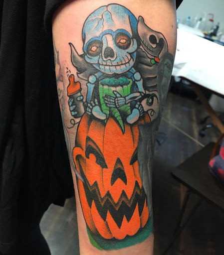 Find cool emo tattoo ideas for your next unique tattoo in Delmar at Resolute Tattoo