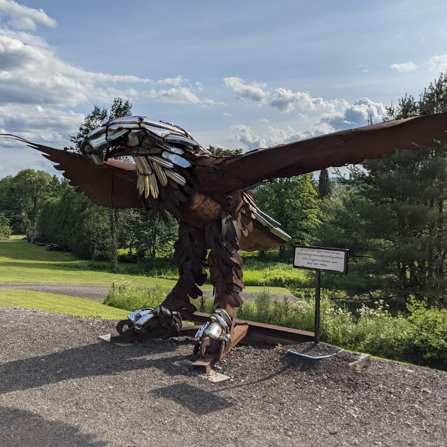 Eagle Sculpture by Martin McGowan