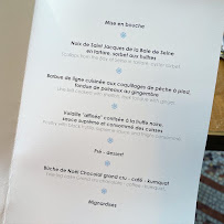 Restaurant français Les Climats à Paris - menu / carte