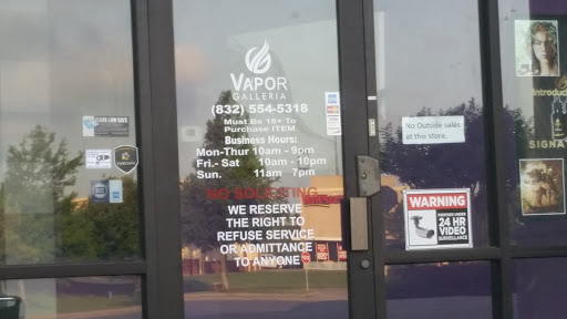 Vaporizer Store «Vapor Galleria - New Forest», reviews and photos, 5805 East Sam Houston Pkwy N A, Houston, TX 77049, USA