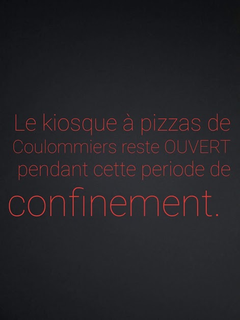 Le kiosque à pizzas de Coulommiers à Coulommiers (Seine-et-Marne 77)