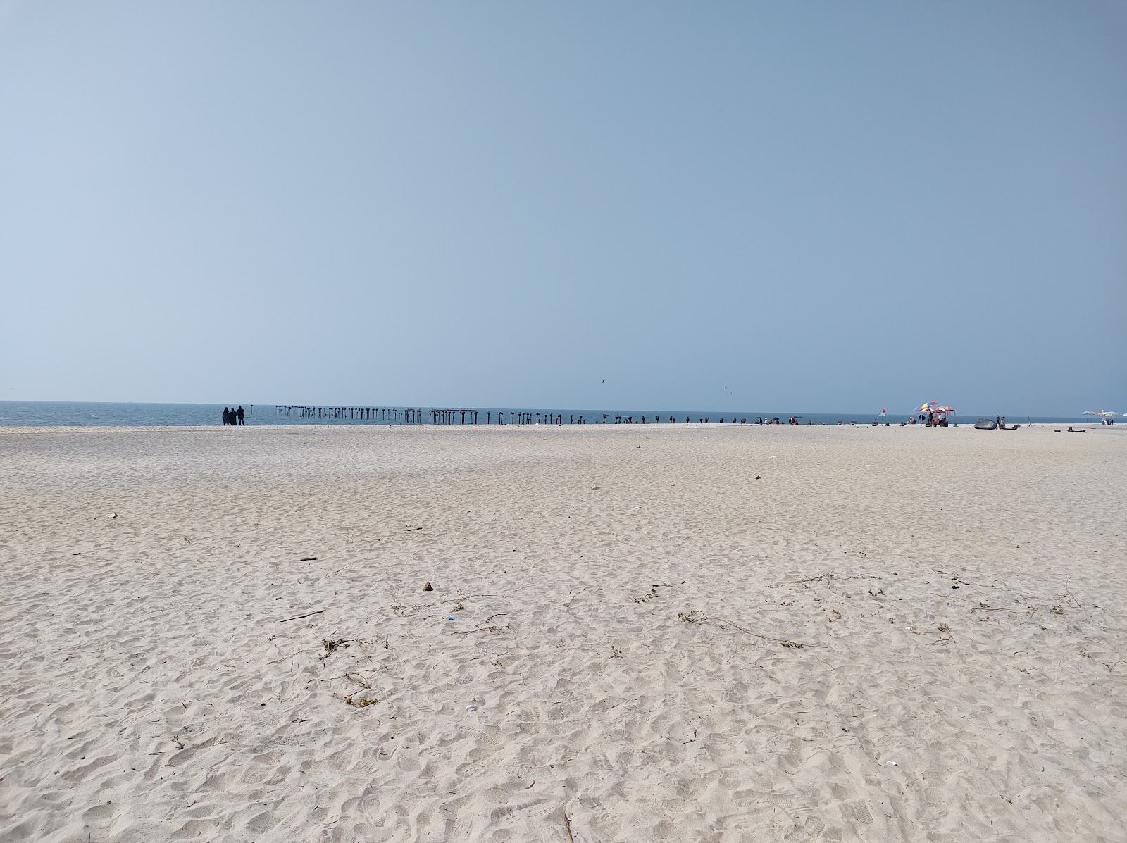 Fotografie cu Alappuzha Beach - locul popular printre cunoscătorii de relaxare