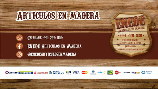 ENEDE Artículos en Madera