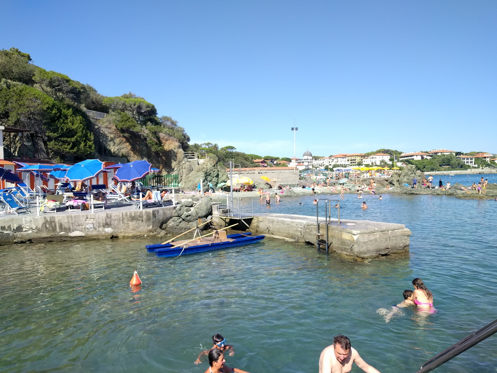 Foto af Spiaggetta del "ginecologo" med medium niveau af renlighed