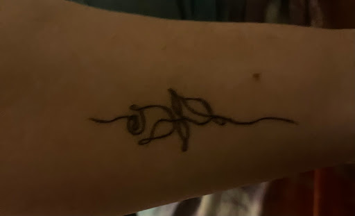 Explore stick and poke tattoo ideas, creative tattoo ideas in Goshen, available at Stab Me Pretty Studio