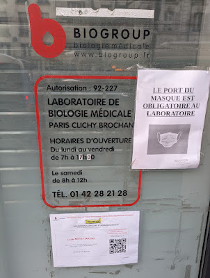 Laboratoire d'analyses médicales à Paris