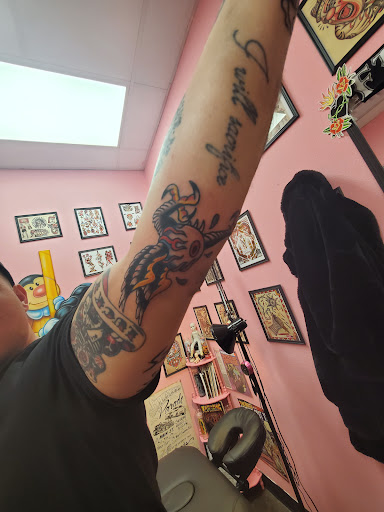 Explore aunty tattoo ideas, creative tattoo ideas in Dallas, available at Franklins Tattoo and Supply