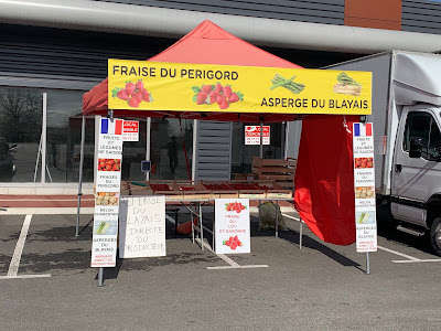 EF fraise, fraises du Périgord et asperges à Cognac