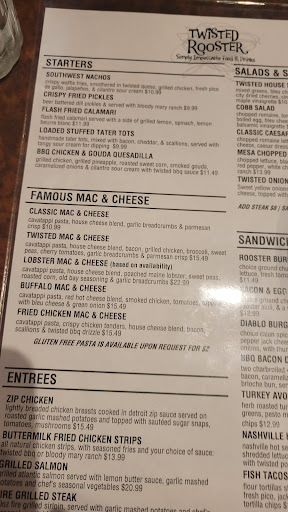 American Restaurant «Twisted Rooster», reviews and photos, 45225 Marketplace Blvd, New Baltimore, MI 48051, USA