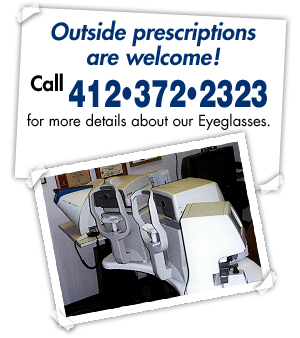 Optician «Eyeglass Store», reviews and photos, 16 Miracle Mile Shopping Ctr, Monroeville, PA 15146, USA