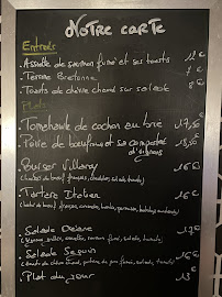 Restaurant Le Villaroy à Guyancourt (le menu)
