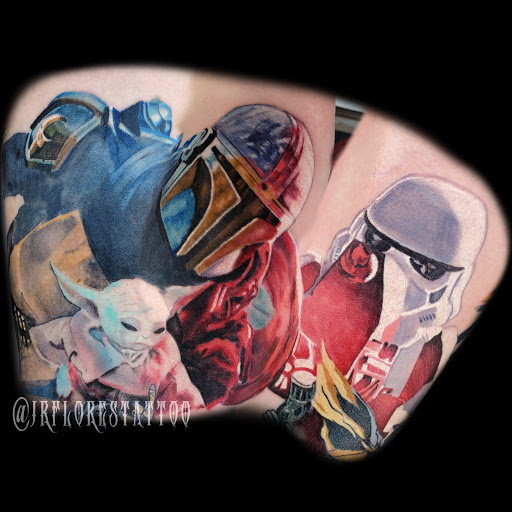 Explore knife tattoo ideas, creative tattoo ideas in Caldwell, available at Blue Ring Studio Tattoo & Piercing