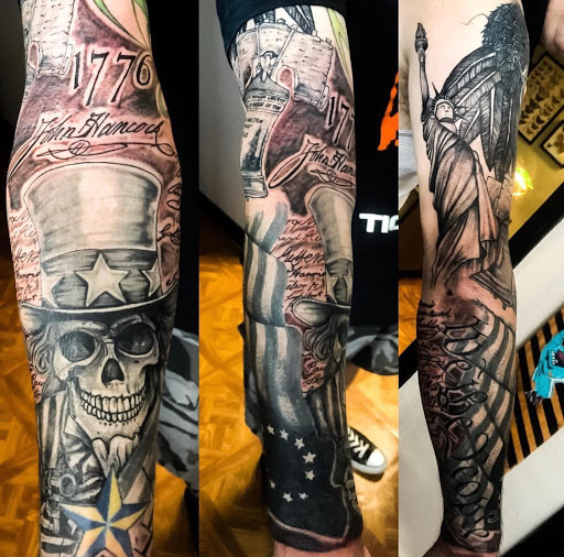 Explore iron sharpens iron tattoo ideas, creative tattoo ideas in Sumter, available at Broken Arrow Tattoo Studio