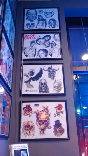 Explore tattoo ideas for men's shoulders, creative tattoo ideas in Commerce, available at Evans Second Skin Tattoo