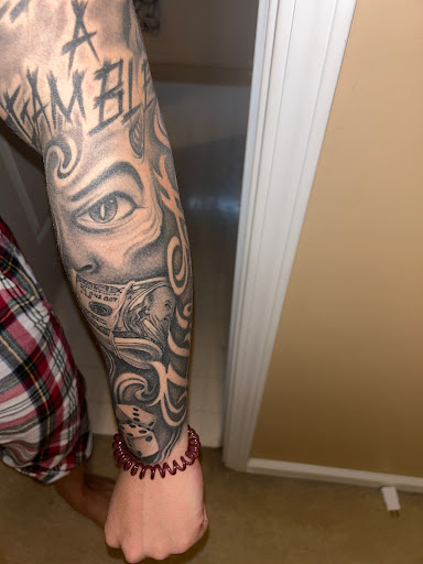 Explore frog tattoo ideas, creative tattoo ideas in Marietta, available at Royal Ink Studio