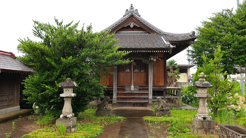 旧谷中村･雷電神社