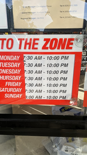 Auto Parts Store «AutoZone», reviews and photos, 1445 N Citrus Ave, Covina, CA 91722, USA