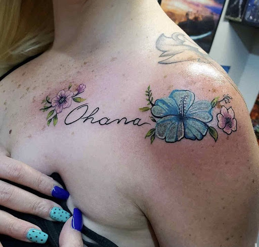 Explore scale tattoo ideas, creative tattoo ideas in Alamosa, available at The Shop Tattoo & Comics