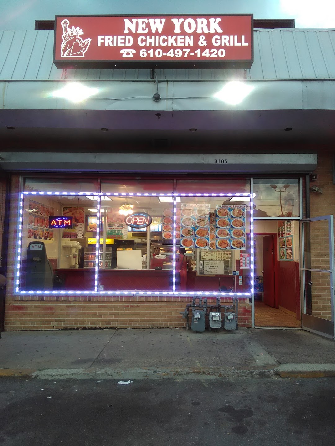 New York Fried Chicken & Grill (W9th St&BoothSt) Halal