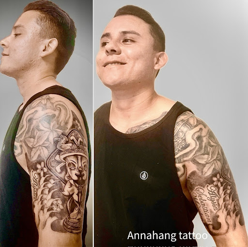 Explore daughter tattoo ideas for men, creative tattoo ideas in Garden Grove, available at Anna Hang Tattoo