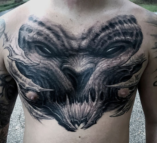 Explore puzzle piece tattoo ideas, creative tattoo ideas in Richmond, available at SinnerG Tattoos & Dark Arts