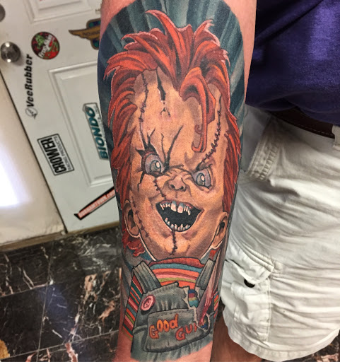 Explore hydrocephalus tattoo ideas, creative tattoo ideas in Marietta, available at Lucky Draw Tattoos III