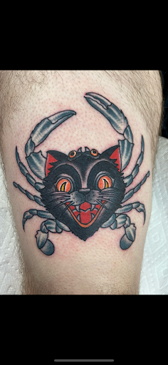 Explore disney sleeve tattoo ideas, creative tattoo ideas in Houston, available at 713 Tattoo Parlour