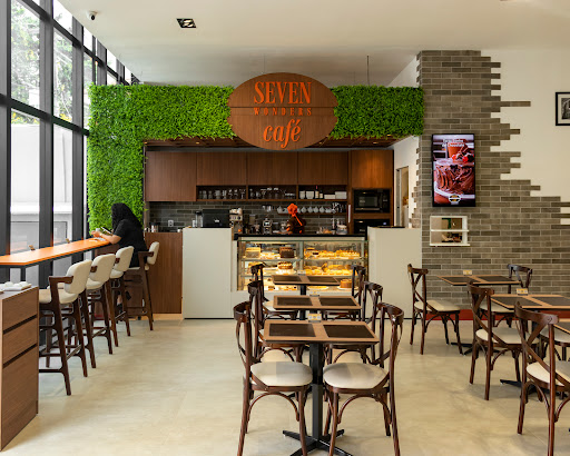 Logo da empresa - Seven Wonders Café