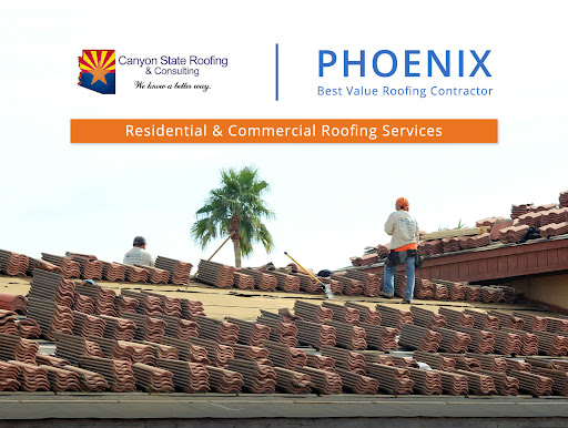 Roofing Contractor «Canyon State Roofing & Consulting», reviews and photos, 4809 E Thistle Landing Dr #100, Phoenix, AZ 85044, USA