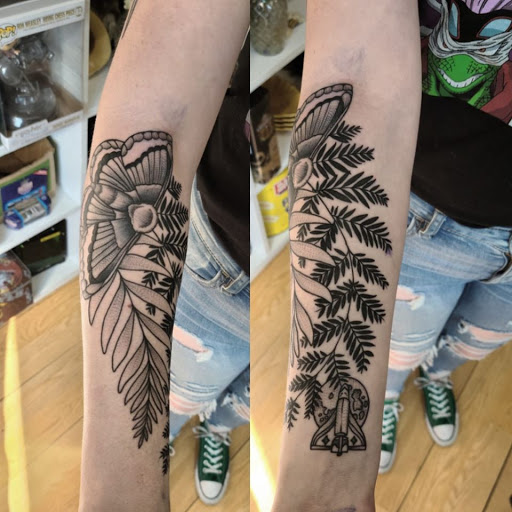 Explore eagle scout tattoo ideas, creative tattoo ideas in Lewisburg, available at Rose and Dagger Tattoo