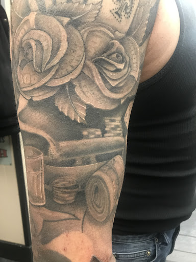 Explore tattoo ideas for mothers with sons, creative tattoo ideas in San Marcos, available at Locally Famous Tattoo