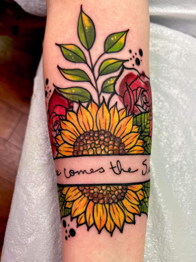 Explore jjba tattoo ideas, creative tattoo ideas in Adrian, available at Good Life Tattoo Co.